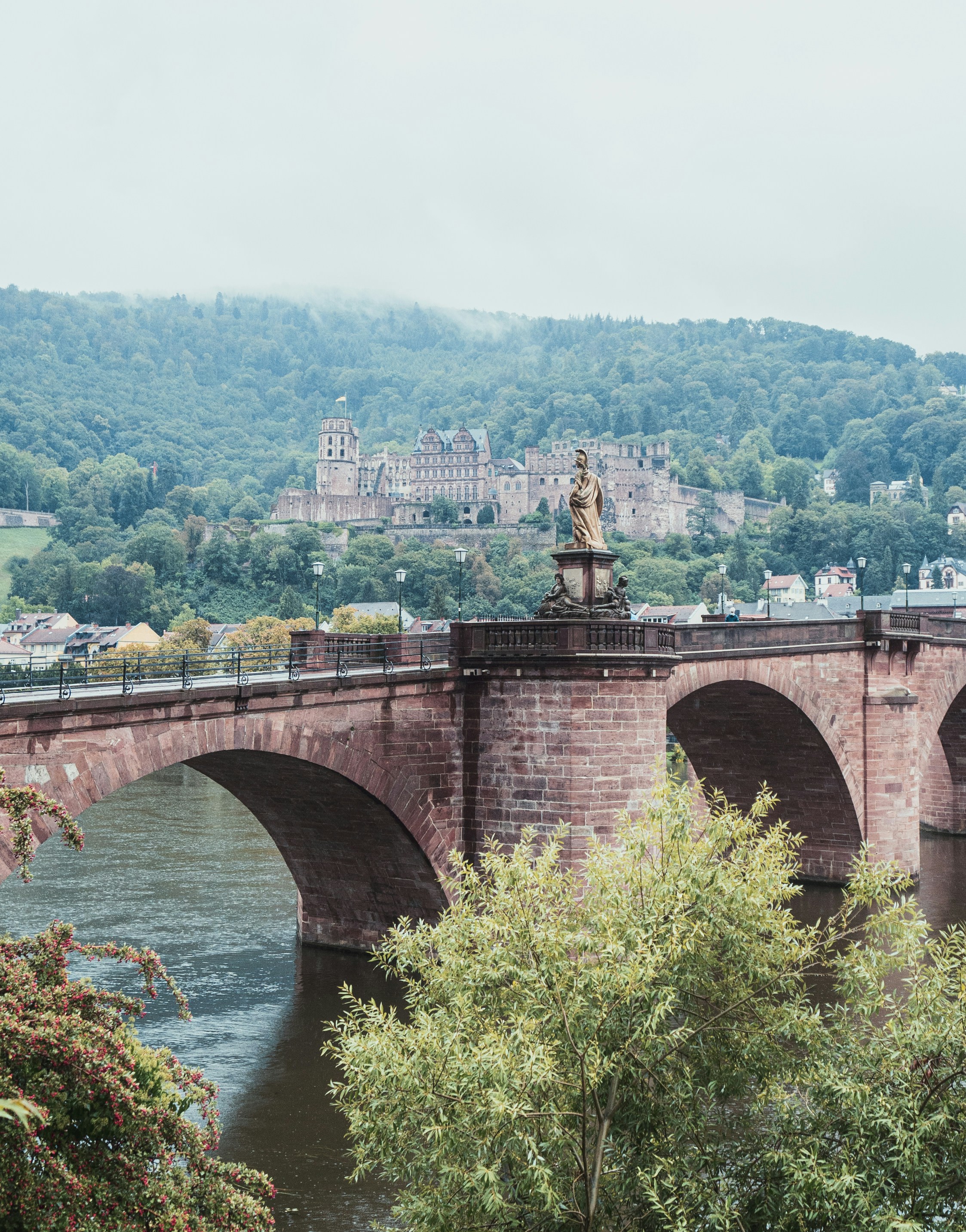 Vista do Castelo de Heidelberg